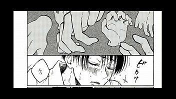 Preview 1 of Wcpclup Mom Son - BL同人 エレン&times_リヴァイ　進撃の巨人　おばけこわいね