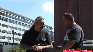 Preview 2 of Kristina Rose Oil - Dicksucking amsterdam hooker pleases tourist