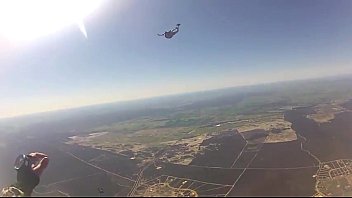 Preview 3 of Young Sexy Gf Mom - naked skydiving 2