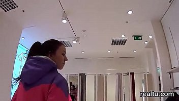 Preview 1 of Andreacli - Ravishing czech nympho gets seduced in the supermarket and penetrated in pov