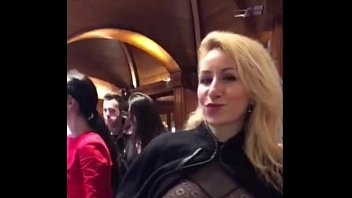 Preview 2 of Micha D - Dirty and Flashing in public in Barcelona