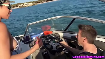 Preview 1 of Big Tit Craving - Jasmine Mendez - fun on a boat