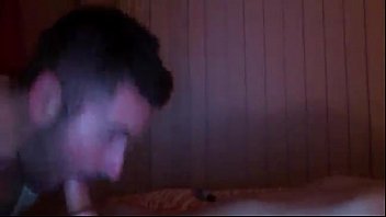 Preview 3 of Mom And Girl Anal Ffm - handsome guy shows off blowjob skills
