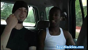 Preview 4 of Summer Brille Porn Videos - Muscular Blacg Gay Dude Fuck White Twink With His BBC 01