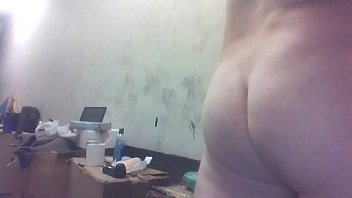 Preview 1 of Toilet Camera Video - dildo butt chubby juicy hole gay giant and up close joey into his d attempt