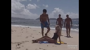 Preview 1 of Xxx Jdt08 - Sidonie,  Ganbanged in a Tropical Beach
