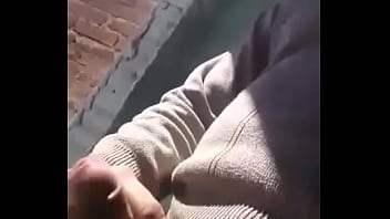 Preview 2 of Jilbab Nebari - Paja por la ma&ntilde_ana al aire libre