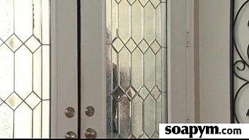 Preview 1 of Real Piss Drink - Babe gives erotic soapy massage 6