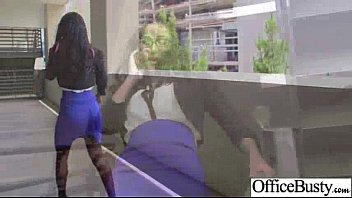 Preview 1 of Sexo Con Hermafroditas Duro - Intercorse In Office Gorgeous Big Round Tits Girl (amia miley) video-02