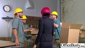 Preview 1 of Bokep Ibu Montok Jepang - Intercorse In Office Gorgeous Big Round Tits Girl (anna bell peaks) video-04