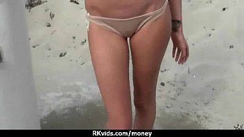 Preview 2 of Gay Hunk Porn Lola - Sexy exhibitionist GFs are paid cash for some public fucking 23