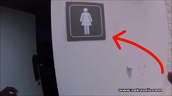 Preview 4 of Daisy Haze Videos - I SNEAKED INTO THE LADIES RESTROOM AND THIS HAPPENED!