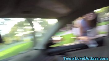 Preview 1 of Pink Panty Wank - Naive teen fucks for cash