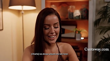 Preview 1 of Hairy Gets Dad - Husbands Asleep,  Ladies Awaken - Vanna Bardot,  Charlie Forde,  Hayley Davies