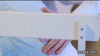 Preview 2 of Gay Piss And Poppers - Beautiful tight girl gets her juicy cunt and tiny anal banged