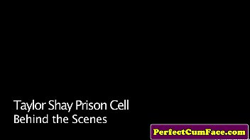 Preview 2 of Madura Coge - Busty officer babe gets perfect load on face
