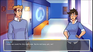Preview 1 of Hard Animal Duck Videos - Academy 34 Overwatch (Young &amp_ Naughty) - Part 2 Sexy Tracer And Mei By HentaiSexScenes