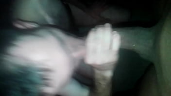 Preview 2 of Brutal Black Dom - Sub gay guy c. on tranny cock