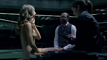 Preview 2 of Mony Nical Kar Chodna - Angela Sarafyan - Westworld s01e01 (2016) HD 1080p