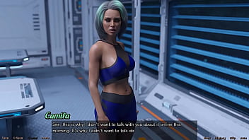 Preview 2 of Posto Orgasm - Stranded In Space #143 - Hard Talk With Femdom Military Girl