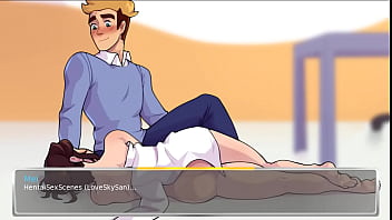 Preview 2 of Raylene Anal Creampie - Academy 34 Overwatch (Young &amp_ Naughty) - Part 39 Horny Sexy Teacher Mei By HentaiSexScenes