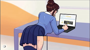 Preview 1 of Sakx Vdu - Academy 34 Overwatch (Young &amp_ Naughty) - Part 20 My Sexy Teacher Awaits Me! By HentaiSexScenes