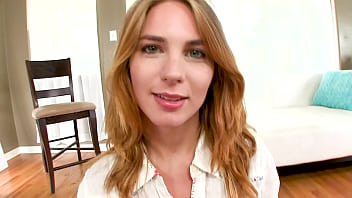 Preview 3 of Plus Size Sex Vodeos - JONNI HENNESSY Cute 19 YO Redhead Teen Big Cock POV Blowjob and Cum Swallow - Must See! A   - FIRST TIME ON CAMERA!