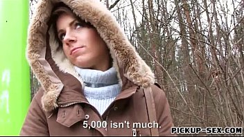 Preview 1 of Ali Batta Xxx - Eurobabe Sasha Zima pounded in the woods