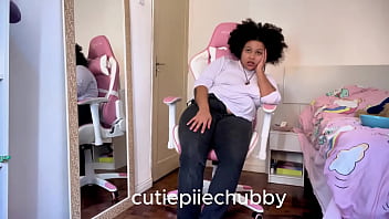 Preview 3 of Indian Aunty Fucky - BBW Eating and Period Farting while Bf is watching and annoying