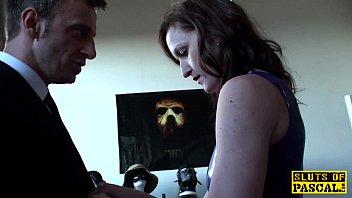 Preview 1 of Brazzerx Mom - British mistress dominated and made to suck