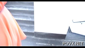 Preview 1 of Crucifixtion Erotica 2 - Giant strapon amazes horny hottie