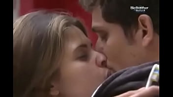 Preview 2 of Man And Ghoda Sexvideo - Elieser e Cacau se Beijando - BBB