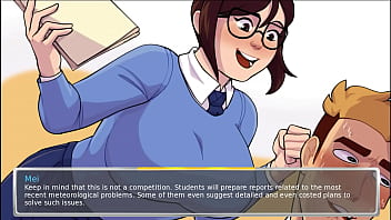 Preview 4 of Mom And Sons Bbw Xxx - Academy 34 Overwatch (Young &amp_ Naughty) - Part 17 Doctor Mercy Zigler Gave Me a Blowjob By HentaiSexScenes