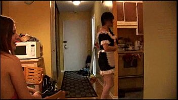 Preview 1 of Oldnanny Horny - Katrina having her asian big boob maid for desert 1/2