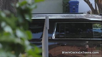 Preview 2 of Ann Leslie - Perfect teen deepthroats big black dick