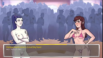 Preview 4 of Student Will Fuck Cash - Academy 34 Overwatch (Young &amp_ Naughty) - Part 27 Di Va And Widowmaker Naked!! By HentaiSexScenes