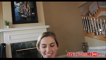 Preview 2 of Kanao Loka - SisLovesMeHD.com - My Nerdy Step Sister Sucking My Cock POV