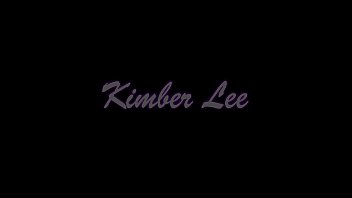 Preview 1 of Oldmen Bangbang - Busty Teen Kimber Lee Cums with Dildo!
