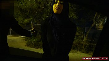 Preview 1 of Long Dick Tug - Arab girl picked up on street