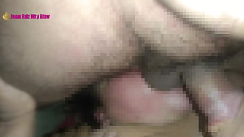 Preview 2 of Oiled Girlls - Bisexual Double Blowjob: husband and wife suck cock