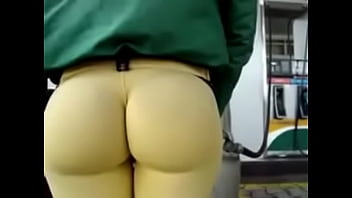 Preview 4 of Ripen Licra - Enjoy on Gas refill center love to touch this