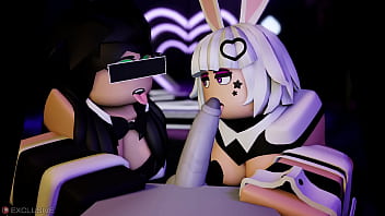 Preview 1 of Xxx One Girl And With Five Boys - Roblox sucking sum dick im boutta nut to this
