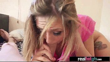 Preview 3 of Three Some Mean - Slut Real GF (kelly greene) Perform In Amazing Sex Scene On Tape clip-20