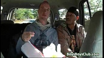 Preview 1 of Chloe Winch - White Gay Man Handles Two Black Cocks 08