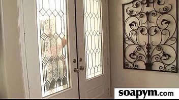 Preview 1 of Madonna Moore - masseuse strokes a huge cock and tastes the cum 18