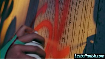 Preview 1 of Ganggu Kontol Srt8 Old - Hot Lez Girl (august&amp_starri) Get Punish By Mean Lesbo With Dildos clip-09