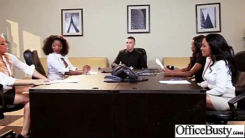 Preview 2 of Mom And Dad Sext Late Night - Superb Woker Girl (anya diamond jade jasmine) With Big Tits Get Hard Sex In Office clip-03