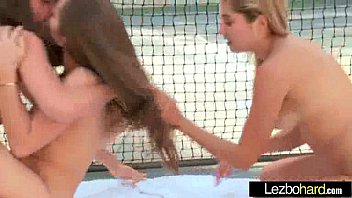 Preview 1 of Indiani Sax - Teen Lesbo Girls (Dani Daniels &amp_ Malena Morgan &amp_ Lia Lor) Make Love In Hot Scene clip-15
