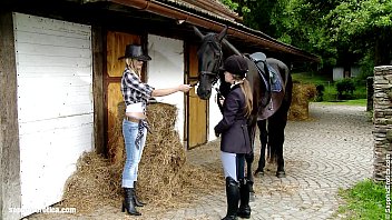 Preview 1 of Rapes Teen - Aneta and Mya go down on each other at the horse ranch by Sapphic Erotica