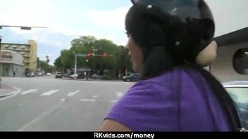 Preview 3 of Busty Mom Tight Cunt Smashed - Slutty amateur babe is paid cash from some crazy public sex 27